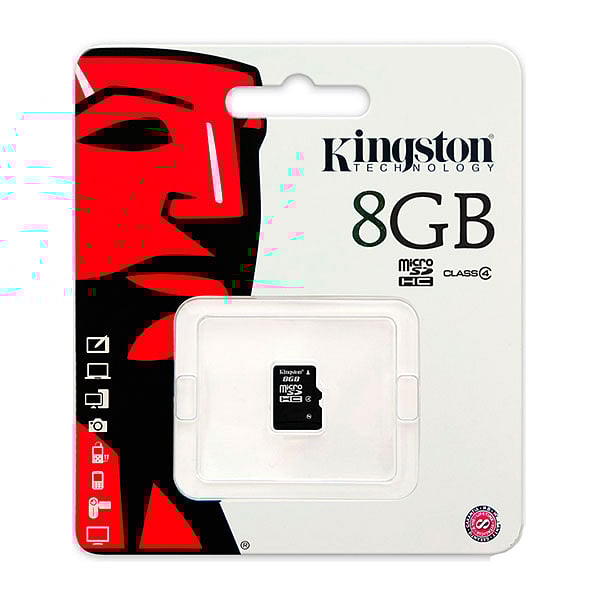 Kingston microSDHC Clase 4 8GB  Memoria Flash
