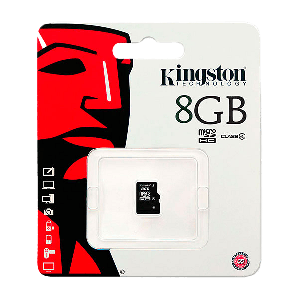 Kingston microSDHC Clase 4 8GB  Memoria Flash