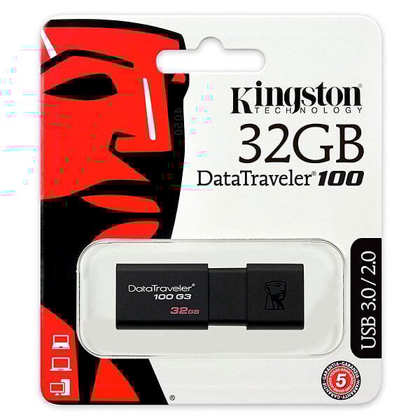 Kingston DataTraveler 100 G3 32GB  Pendrive