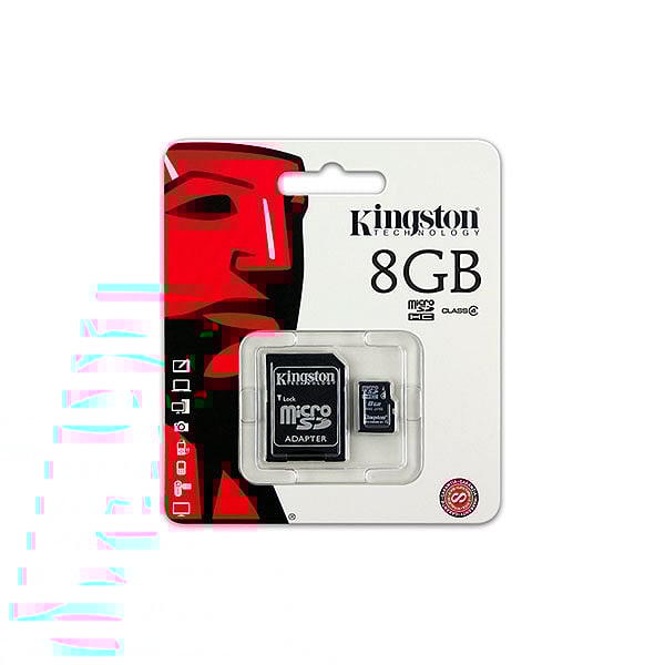 Kingston microSDHC Clase 4 8GB cad  Memoria Flash