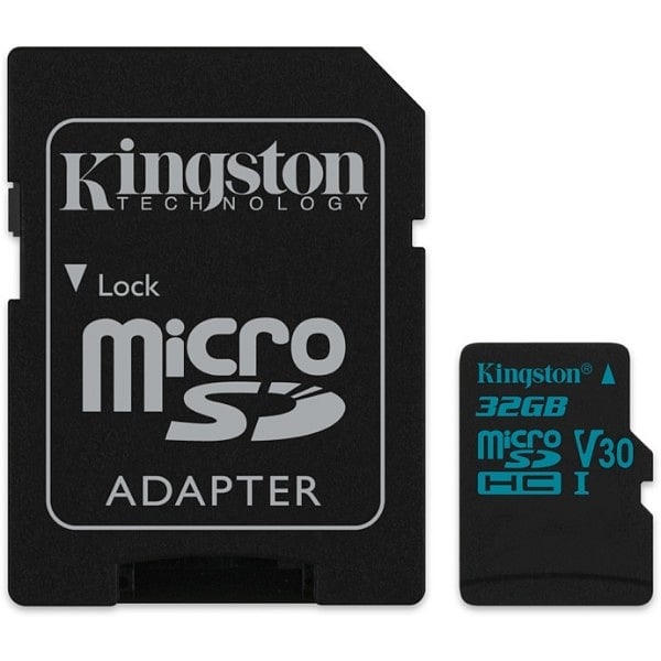 Kingston MicroSD Canvas Go 32GB cad  Memoria Flash