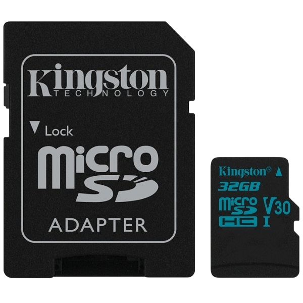 Kingston MicroSD Canvas Go 32GB cad  Memoria Flash