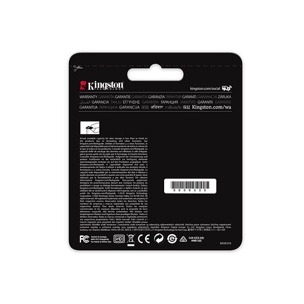 Kingston Canvas Go SDXC 128GB  Memoria Flash