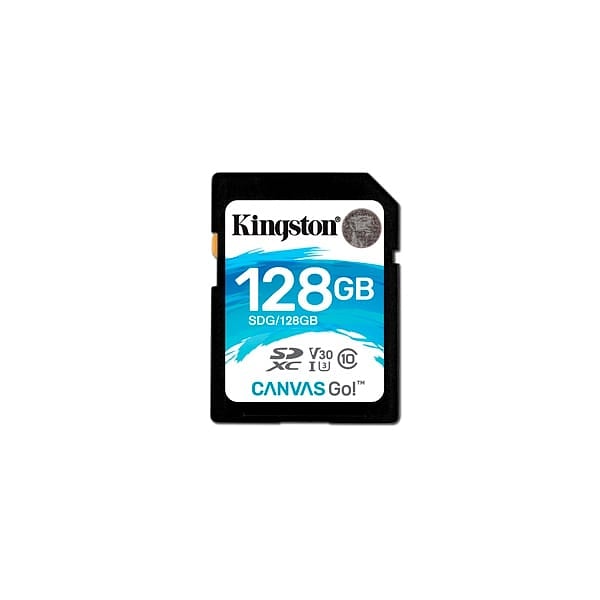 Kingston Canvas Go SDXC 128GB  Memoria Flash