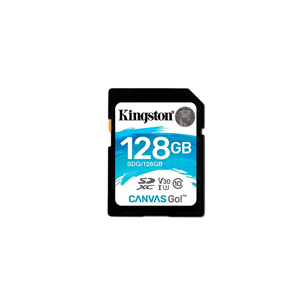 Kingston Canvas Go SDXC 128GB  Memoria Flash