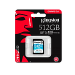 Kingston Canvas Go SDXC 512GB  Memoria Flash
