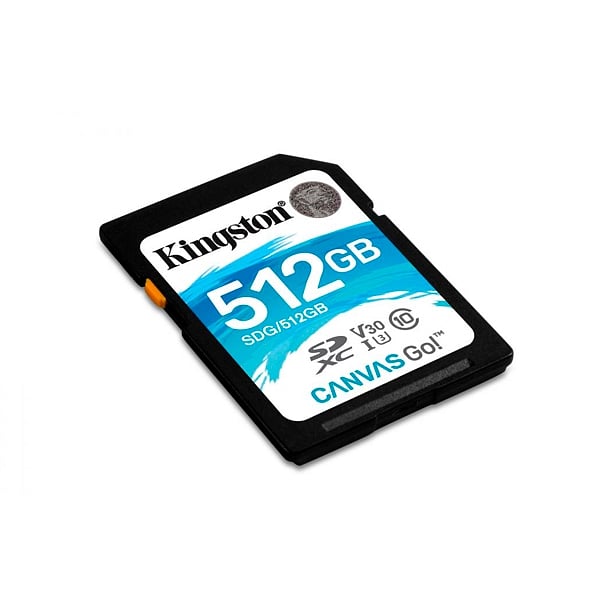 Kingston Canvas Go SDXC 512GB  Memoria Flash