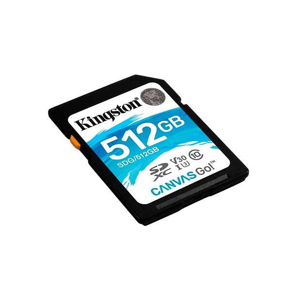 Kingston Canvas Go SDXC 512GB  Memoria Flash