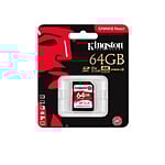 Kingston Canvas React SDXC 64GB  Memoria Flash