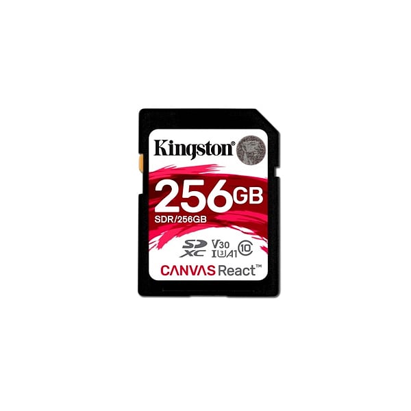 Kingston Canvas React SDXC 256GB  Memoria Flash