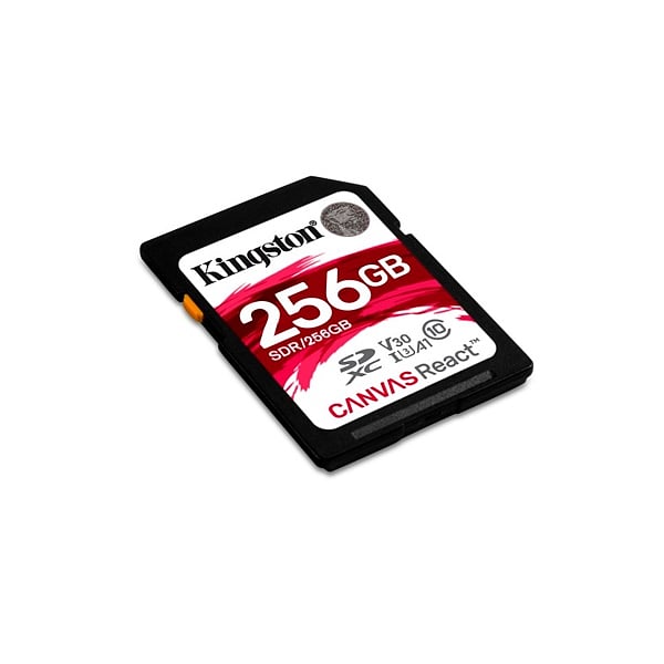 Kingston Canvas React SDXC 256GB  Memoria Flash