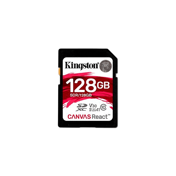 Kingston Canvas React SDXC 128GB  Memoria Flash