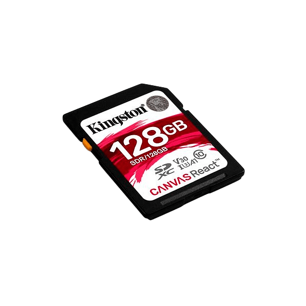 Kingston Canvas React SDXC 128GB  Memoria Flash