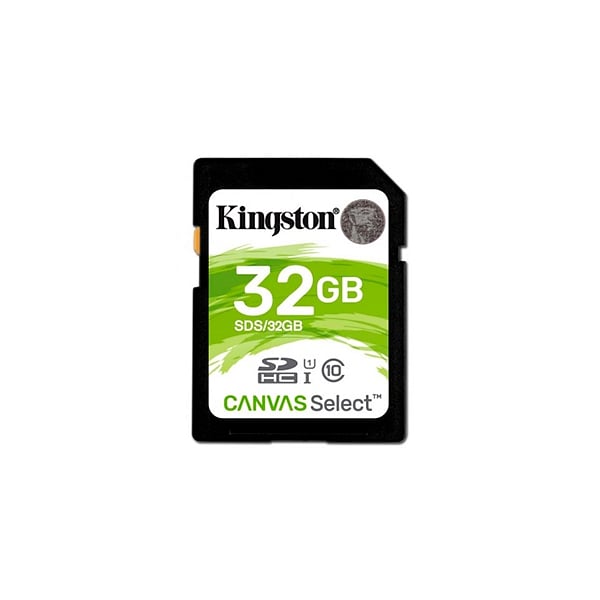 Kingston Canvas Select SDHC 32GB  Memoria Flash