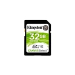 Kingston Canvas Select SDHC 32GB  Memoria Flash