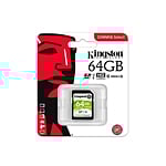 Kingston Canvas Select SDHC 64GB  Memoria Flash