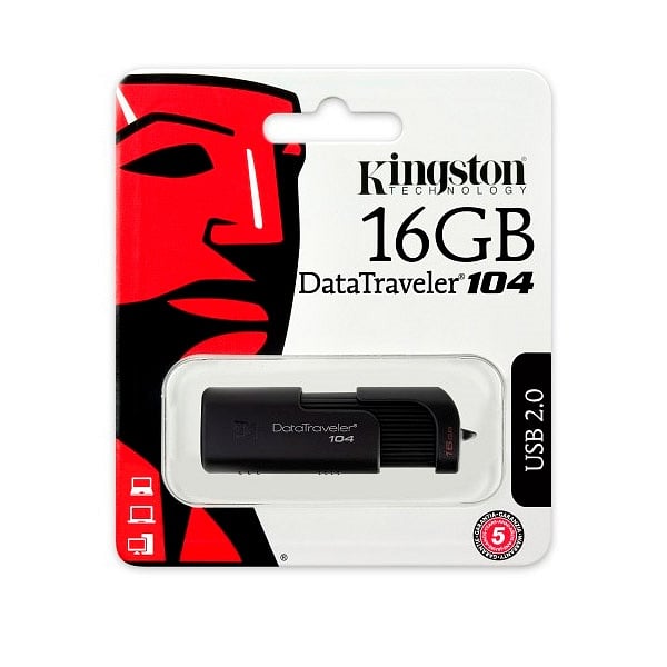 Kingston DataTraveler 104 16GB USB 20  PenDrive