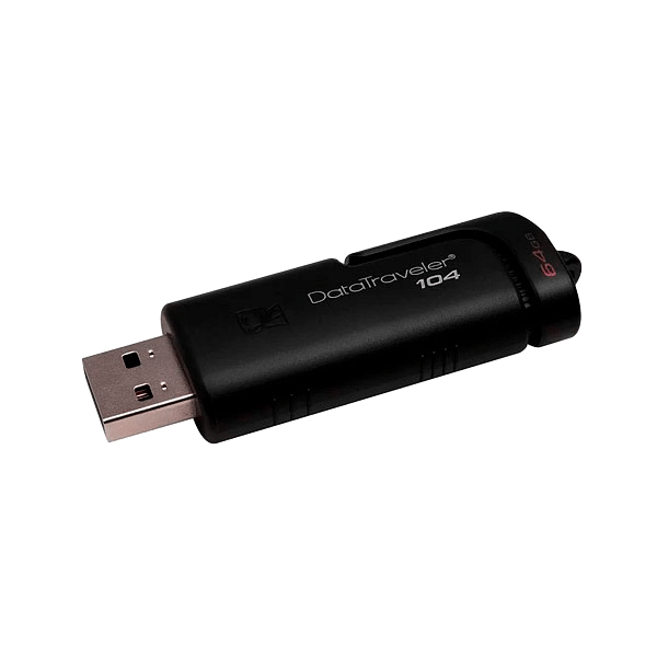 Kingston DataTraveler 104 64GB USB 20  PenDrive