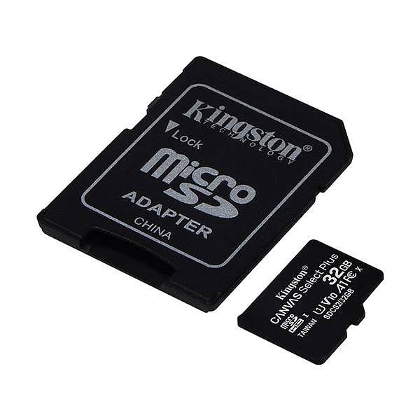 Kingston CANVAS Select Plus 32GB microSD HC con Adaptador