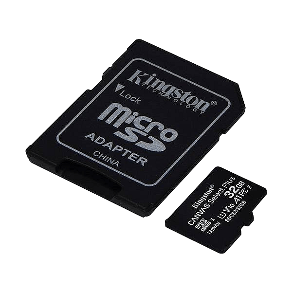 Kingston CANVAS Select Plus 32GB microSD HC con Adaptador