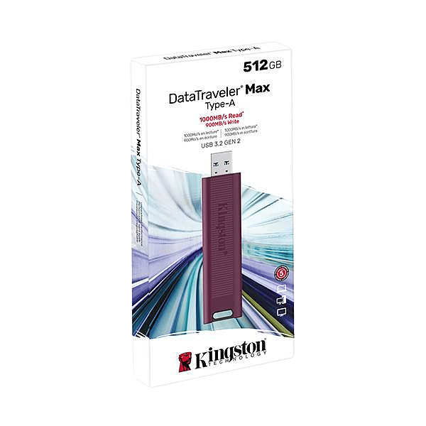 Kingston Technology DataTraveler Max unidad flash USB Type A 512 GB  Pen Drive