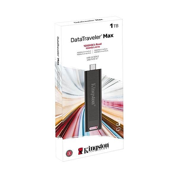 Kingston Technology DataTraveler Max unidad flash USB Type C 1 TB  Pen Drive