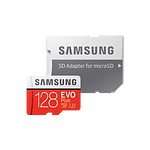Samsung EVO PLUS 128GB MicroSD Clase 10  Memoria Flash