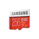 Samsung EVO PLUS 256GB MicroSD Clase 10  Memoria Flash