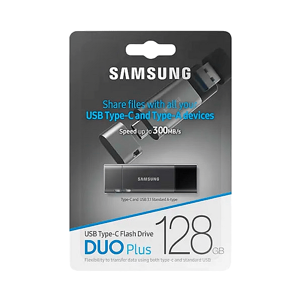Samsung DUO Titan Gray Plus 128GB USB 31  PenDrive