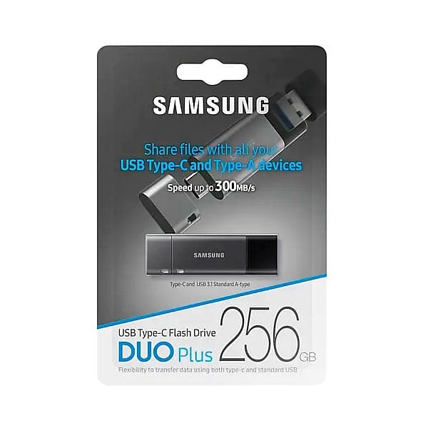 Samsung DUO Titan Gray Plus 256GB USB 31  PenDrive