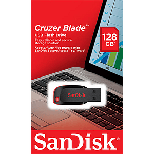 SanDisk Cruzer Blade 128GB  Pendrive