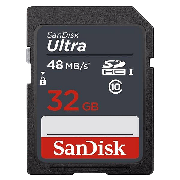 SanDisk Ultra 32GB 48MBs  Tarjeta SD