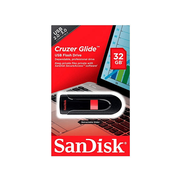 SanDisk 32GB Cruzer Glide  Memoria USB