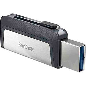 SanDisk Ultra Dual Drive USB 31 USB TypeC 32GB  Pendrive