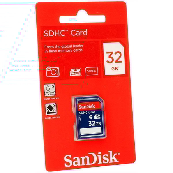 SanDisk Standard 32GB  Tarjeta SD