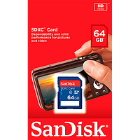 SanDisk Standard 64GB - Tarjeta SD