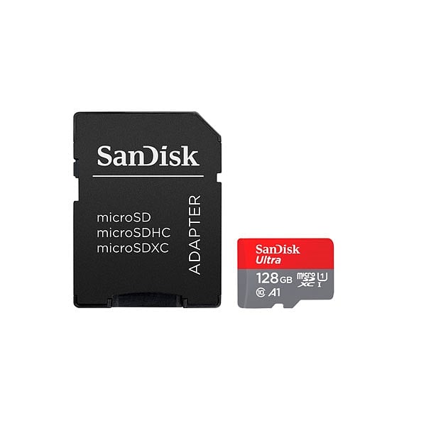 SanDisk Ultra Android 128GB 100MBs cadapt Tarjeta microSD