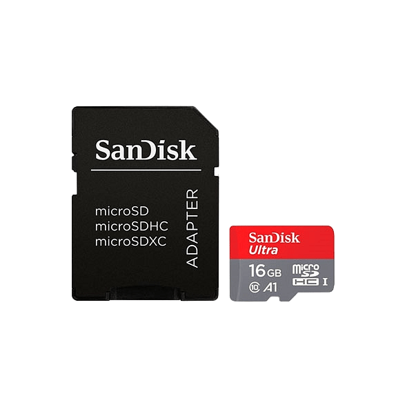 SanDisk Ultra 16GB 98MBs cadap  Tarjeta microSD