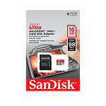 SanDisk Ultra 16GB 98MBs cadap  Tarjeta microSD
