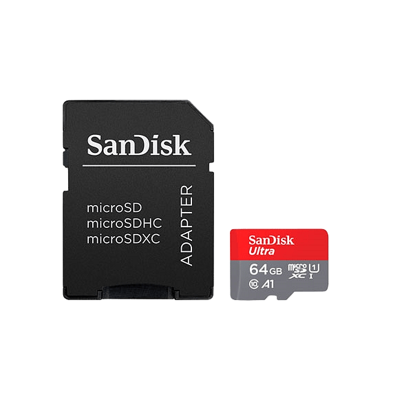 SanDisk Ultra 64GB 100MBs cadap  Tarjeta microSD