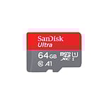 SanDisk Ultra 64GB 100MBs cadap  Tarjeta microSD