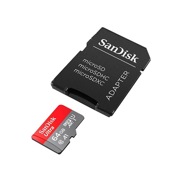 SanDisk Ultra 64GB 100MBs cadap  Tarjeta microSD