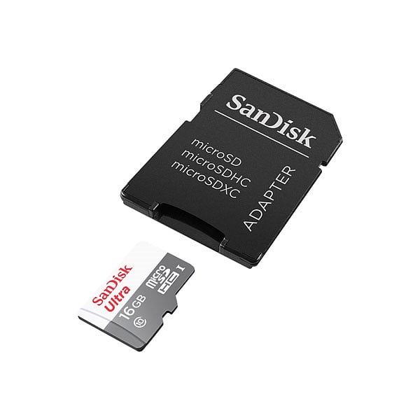 SanDisk Ultra Android 16GB 80MBs cadap  Tarjeta microSD