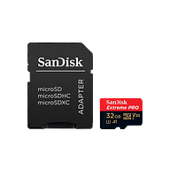 SanDisk Extreme Pro 32GB 100MB/s c/adap - Tarjeta microSD