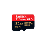 SanDisk Extreme Pro 32GB 100MBs cadap  Tarjeta microSD
