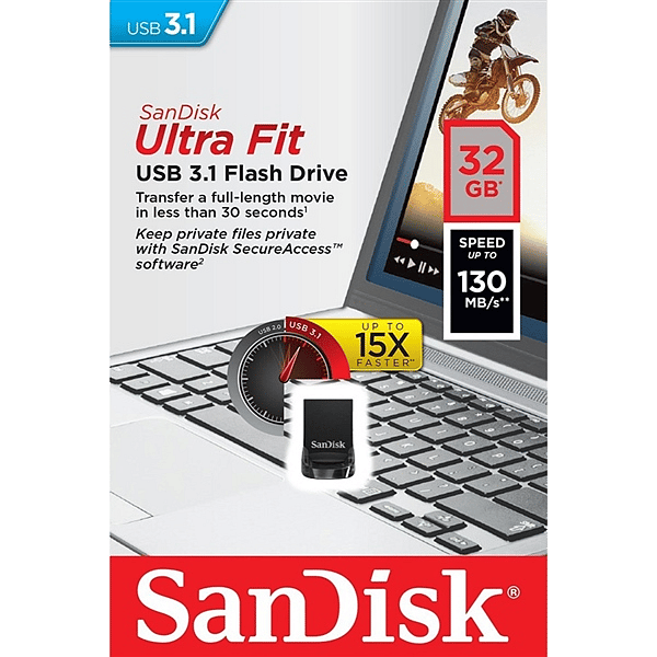SanDisk Ultra Fit USB 31 32GB  PenDrive