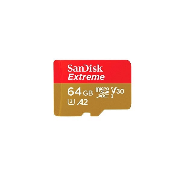 SanDisk Extreme 64GB 160MBs cAdap  Soft  MicroSD