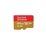 SanDisk Extreme 64GB 160MBs cAdap  Soft  MicroSD