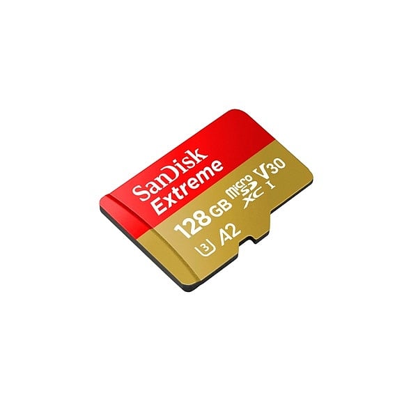 Sandisk Extreme MicroSD 128GB  adaptador  Rescue Pro Delx