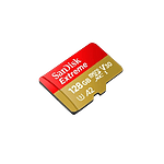 Sandisk Extreme MicroSD 128GB  adaptador  Rescue Pro Delx